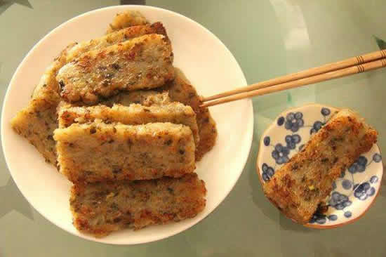 广州长寿路荔湾名食家吃萝卜糕