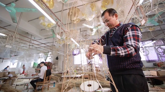 舞狮头的制作工艺揭秘