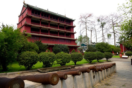 羊城八景之一广州镇海楼是岭南第一胜概