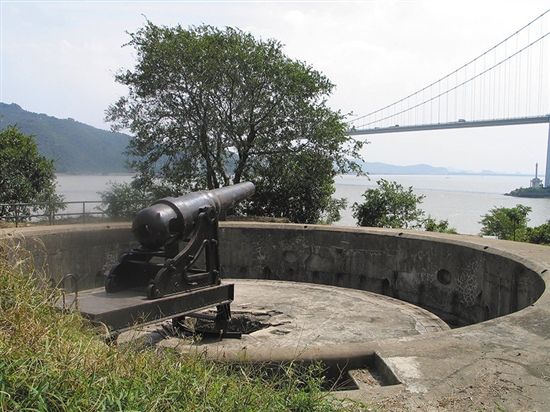 广州的炮台都是岳海军商人捐办的