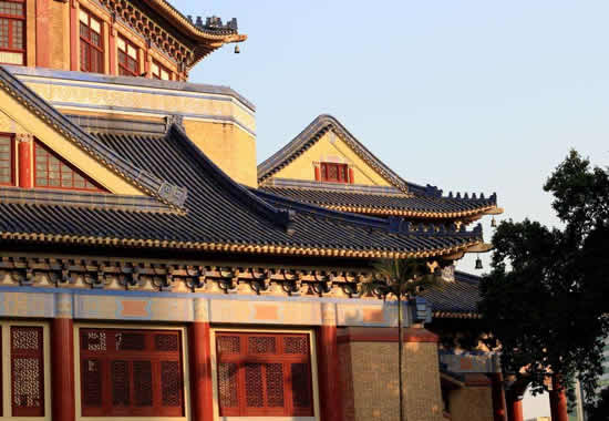 广州古建筑之中山纪念堂的建筑风格