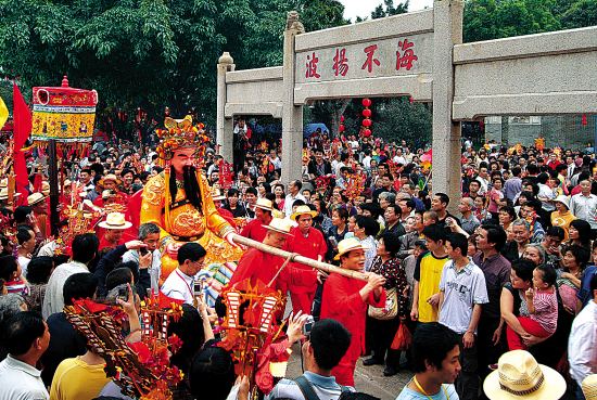 广州一日游到南海神庙祈福游玩逛庙会