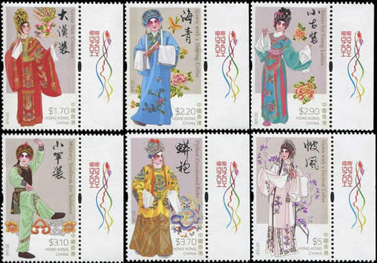 到广州艺术博物馆观赏《粤剧》特种邮票原画