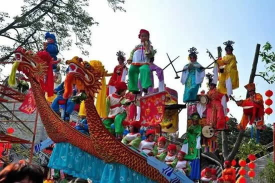 广州番禺区第六届民俗文化节活动今日举行