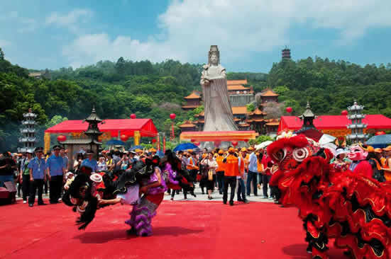 2018年第十届广州南沙妈祖文化旅游节昨日举行
