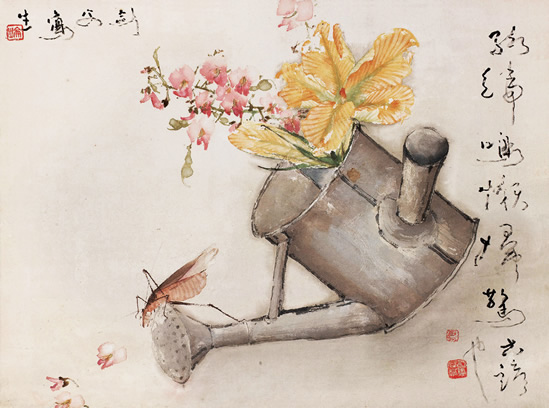 溯源与拓展·岭南画派世纪经典展在白云机场展出