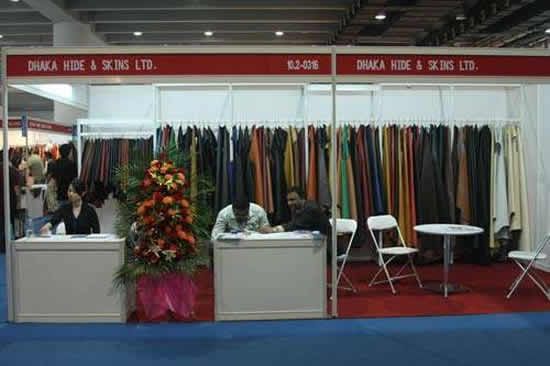 广州国际鞋类皮革展在中国进出口商品交易会展馆举行