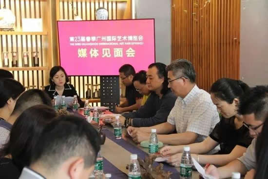 第23届春季广州艺博会在琶洲广交会展馆开幕 荟萃2万件原创艺术作品