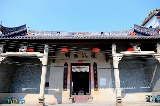 广州黄埔深井古村古建筑群一日游 一派岭南乡村山色