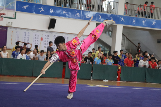 广东省中学生武术套路锦标赛6月30日在顺德勒流中学举行