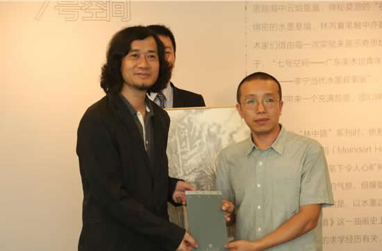 人与大地——李宁当代水墨叙事展在广东美术馆展出 画法融汇中西古今