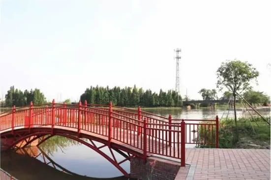 番禺在复苏大桥河段打造湿地公园 成为村民休闲娱乐的好去处