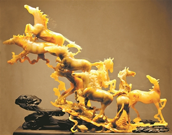 高兆华、何丽芬非遗传承联展8月2日开展，玉雕作品《八骏马》首次展出！