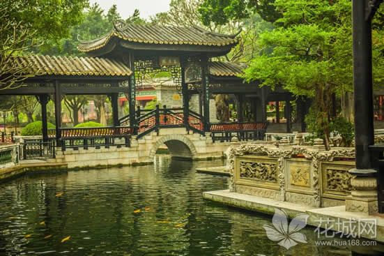 南粤苑是岭南建筑的精髓，宝墨园的水流淌着岭南园林的灵魂！